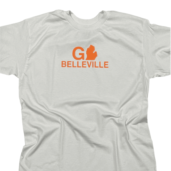 Go Belleville Unisex Tshirt (white)