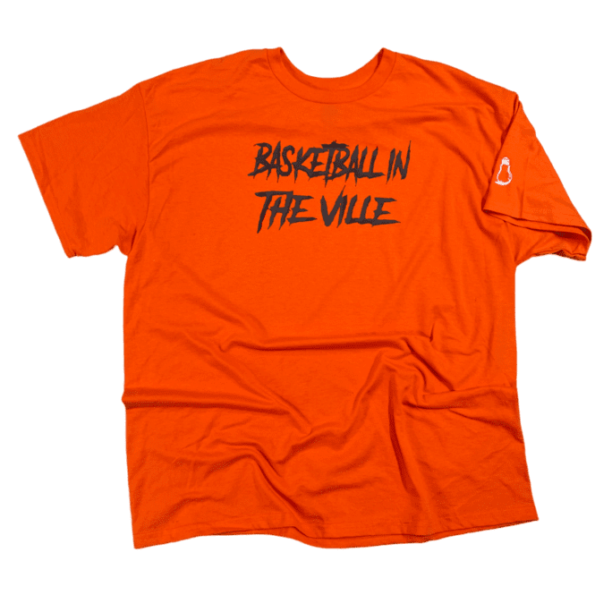 Basketball in The Ville Unisex Tshirt (Orange)