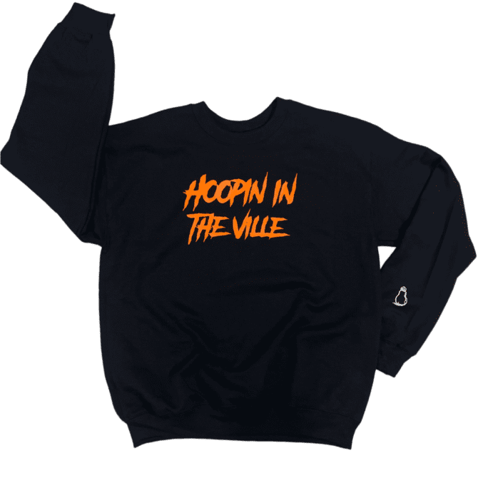 Hoopin in The Ville Crewneck Sweatshirt