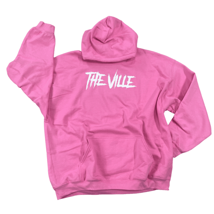 The Ville Unisex Hoodie (Pink)
