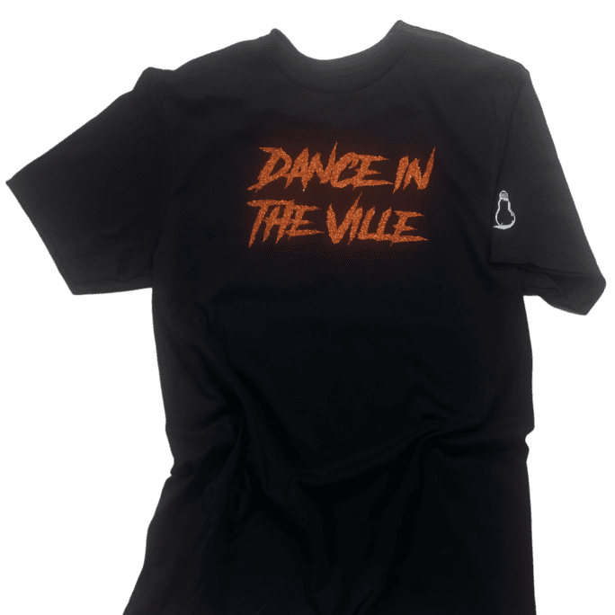 Dance In The Ville Unisex Tshirt (Glitter)